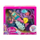 Mattel Barbie Mermaid Doll, Nurturing Playset With Merbaby, Octopus And Seal
