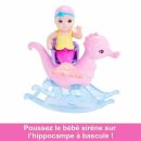 Mattel Barbie Mermaid Doll, Nurturing Playset With Merbaby, Octopus And Seal