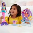 Mattel Barbie Mermaid Doll, Nurturing Playset With Merbaby, Octopus And Seal