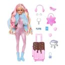 Mattel Travel Barbie Doll With Snow Fashion, Barbie Extra Fly