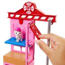 Mattel Barbie Firefighter Playset With Blonde Fashion Doll, Fire Station, 2 Pets & 10+ Accessories