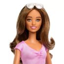 Mattel Barbie Fashionistas Doll #228, Blind Barbie Doll Wearing Pink Top And Ruffled Skirt With Cane And Sunglasses in Partnership With The American Foundation For The Blind