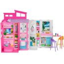 Mattel Barbie Getaway House, Doll House Playset With 4 Play Areas And 11 Decor Accessories