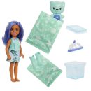 Mattel Barbie Chelsea Pop Reveal Boba Tea Series Doll in Tea Can-Inspired Package With 5 Surprises, Scented