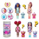 Mattel Barbie Chelsea Pop Reveal Boba Tea Series Doll in Tea Can-Inspired Package With 5 Surprises, Scented