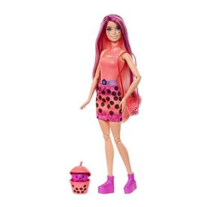 Mattel Barbie Pop Reveal Bubble Tea Series Fashion Doll & Accessories Set With 8 Surprises