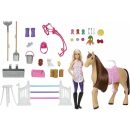 Mattel Barbie Mysteries: The Great Horse Chase Stable Playset With Doll, Toy Horse & Accessories, 25+ Pieces