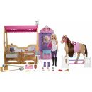 Mattel Barbie Mysteries: The Great Horse Chase Stable Playset With Doll, Toy Horse & Accessories, 25+ Pieces