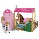 Mattel Barbie Mysteries: The Great Horse Chase Stable Playset With Doll, Toy Horse & Accessories, 25+ Pieces