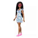 Mattel Barbie Fashionistas Doll #229, Doll With Down Syndrome Wearing Heart-Print Dress, Created in Partnership With The National Down Syndrome Society