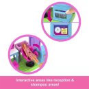 Mattel Barbie Mini Barbie Land Doll House Playsets With 1.5-Inch Doll, Furniture & Accessories Jcr32 (HYF44)