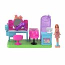 Mattel Barbie Mini Barbie Land Doll House Playsets With 1.5-Inch Doll, Furniture & Accessories Jcr32 (HYF44)