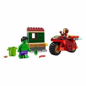 Lego - Super Heroes: Marvel - Iron Man with Bike & The Hulk 76287