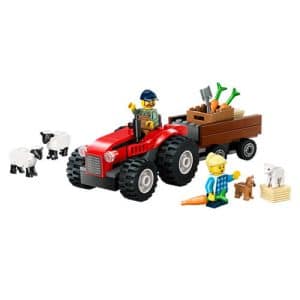 Lego - City - Red Farm Tractor with Trailer & Sheep 60461