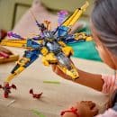Lego - Cartoon Animation: Ninjago - Ras & Arins Super Storm Jet 71833