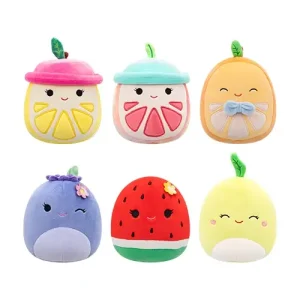 Jazwares Squishmallows: Scented Mystery Pack - Food Squad - Fruits Wave 6 Designs (5 inch)