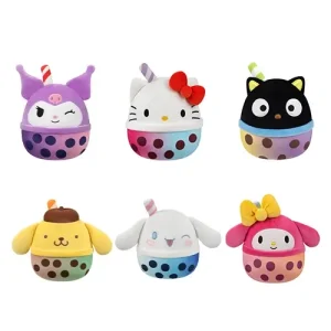 Jazwares Squishmallows Cartoon Animation: Sanrio - Hello Kitty & Friends Scented Mystery Pack 6 Designs (5 inch)