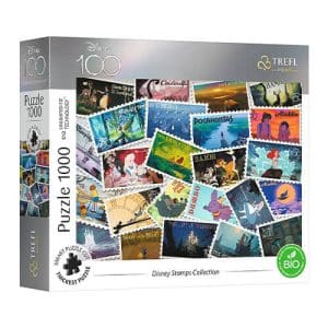 Trefl Puzzles - "1000 UFT" - Disney Stamps Collection_FSC Mix 70% / Disney 100