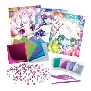 Nebulous Stars Glitter & Foil Art