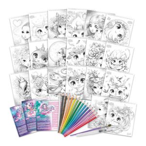Nebulous Stars Watercoloring Book Set