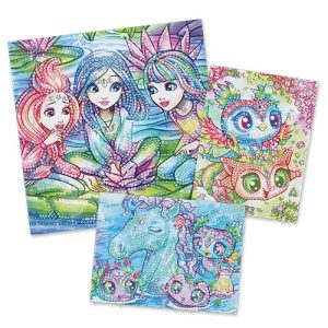 Nebulous Stars Dazzle-by-Number - Rainbow