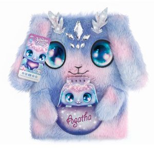 Nebulous Stars Fuzzy Large Notebook - Agatha