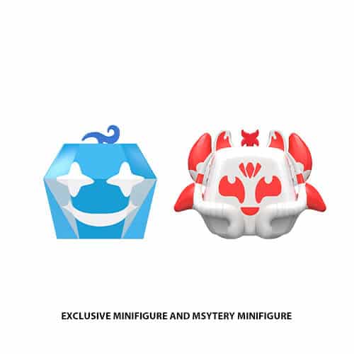 Peluche Blox Fruits - Personaggio Kitsune | Collezione Ufficiale PhatMojo, Morbido E Collezionabile, Multicolore