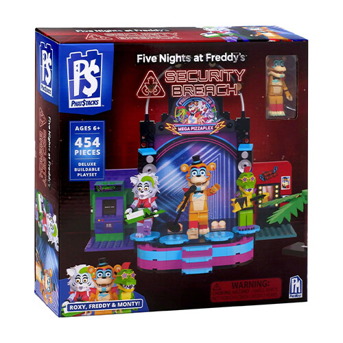 Phatmojo - Five Nights at Freddy's - Security Breach Mega Pizzaplex Deluxe Buildable Playset