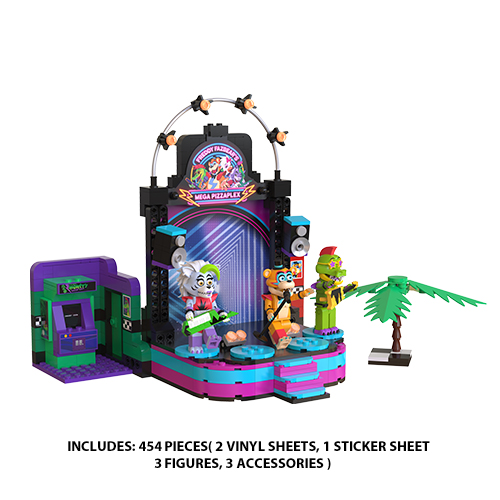 Phatmojo - Five Nights at Freddy's - Security Breach Mega Pizzaplex Deluxe Buildable Playset - Image 5
