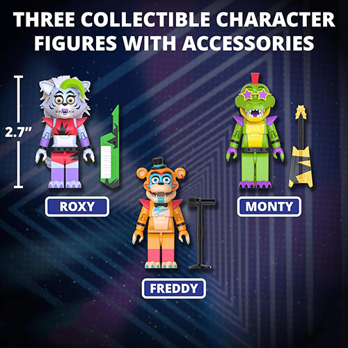 Phatmojo - Five Nights at Freddy's - Security Breach Mega Pizzaplex Deluxe Buildable Playset - Image 7