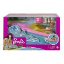 Mattel Barbie Doll And Boat With Puppy And Accessories, Floats in Water, For 3 To 7 Year Olds