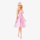 Mattel Barbie The Movie Collectible Doll, Margot Robbie As Barbie in Pink Gingham Dress