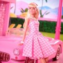 Mattel Barbie The Movie Collectible Doll, Margot Robbie As Barbie in Pink Gingham Dress