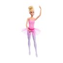 Mattel Barbie Ballerina Doll, Blonde Fashion Doll Wearing Purple Removable Tutu