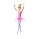 Mattel Barbie Ballerina Doll, Blonde Fashion Doll Wearing Purple Removable Tutu
