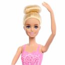 Mattel Barbie Ballerina Doll, Blonde Fashion Doll Wearing Purple Removable Tutu