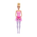 Mattel Barbie Ballerina Doll, Blonde Fashion Doll Wearing Purple Removable Tutu