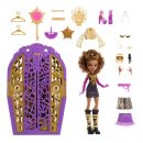 Mattel Monster High Skulltimate Secrets Hauntlywood Mysteries Doll, Clawdeen Wolf With 19+ Surprises