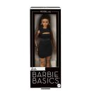 Mattel Barbie Basics Collectible Doll, Model 05 With Brunette Hair, Black Dress & Heels