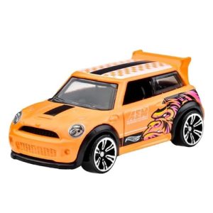 Mattel Hot Wheels Neon Speeders Mini Cooper S Challenge (Group HLH72)