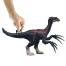Mattel Jurassic World Slash N Roar Therizinosaurus Dinosaur Figure, Attack & Sound Toy, Chaos Theory