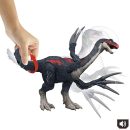Mattel Jurassic World Slash N Roar Therizinosaurus Dinosaur Figure, Attack & Sound Toy, Chaos Theory