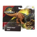 Mattel Jurassic World Rebirth Frenzy Pack Iani Dinosaur Figure, Authentic Toy, Digital Play JCL50 (JGB72-965A)