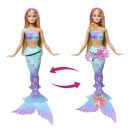 Mattel Barbie Flower Magic Mermaid Doll With Surprise Blooming Flowers Feature & Pearl Headband Accessory