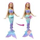 Mattel Barbie Flower Magic Mermaid Doll With Surprise Blooming Flowers Feature & Pearl Headband Accessory