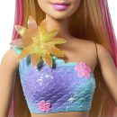 Mattel Barbie Flower Magic Mermaid Doll With Surprise Blooming Flowers Feature & Pearl Headband Accessory