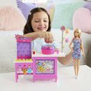 Mattel Barbie Mysteries: Beach Detectives Barbie “Malibu” Doll, Cotton Candy Game Playset & Accessories
