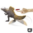 Mattel Jurassic World Rebirth Tail Thrasher Spinosaurus Action Figure, Dinosaur Toy With 2 Attack Moves