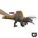 Mattel Jurassic World Rebirth Tail Thrasher Spinosaurus Action Figure, Dinosaur Toy With 2 Attack Moves