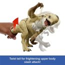 Mattel Jurassic World Rebirth Distortus Rex Action Figure, 22 Inch Rumble N Rampage Dinosaur Toy, 2 Attacks
